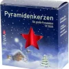 Ewa Kerzen, bougies de Noël et bougies de l'Avent Bougies Pour Manège De Noël Et Pyramide Allemande|18 Bougies De Noël Pour Pyramide, Pyramidenkerzen 17 Mm