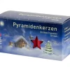 Ewa Kerzen, bougies de Noël et bougies de l'Avent Bougies Pour Manège De Noël Et Pyramide Allemande|50 Bougies De Noël Pour Pyramide, Pyramidenkerzen 14 Mm