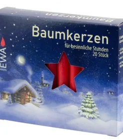 Ewa Kerzen, bougies de Noël et bougies de l'Avent Bougies Pour Sapin De Noël|20 Bougies Sapin De Noël, Baumkerzen 13 Mm