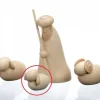 Schalling, crèche moderne Personnages De Crèche De Noël|Agneau En Bois Pour Crèche De Noël, 3 Cm