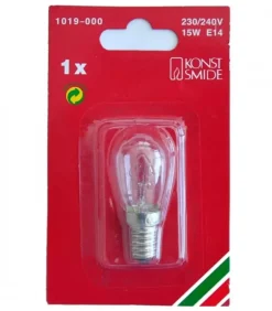 Konstsmide, guirlandes lumineuses de Noël Ampoules Guirlandes De Rechange|Ampoule De Rechange 230V, 15W, Culot A Vis E14