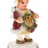 Hubrig, figurines pour enfant Village De Noël Miniature|Ange De L'Avent - Village De Noël Miniature