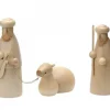 Schalling, crèche moderne Personnages De Crèche De Noël|Bedouins Et Dromadaire, Déco De Crèche De Noël, 12 Cm
