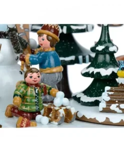 Hubrig, figurines pour enfant Boite A Musique Noël|Boite A Musique Noël, Jeux D'Enfants Dans LÀ Neige