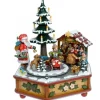 Hubrig, figurines pour enfant Boite A Musique Noël|Boite A Musique Noël, Veillee Autour Du Sapin