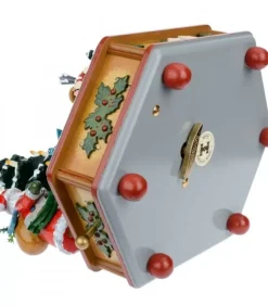 Hubrig, figurines pour enfant Boite A Musique Noël|Boite A Musique Noël, Veillee Autour Du Sapin