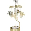 Pluto Produkter, déco de Noël Scandinave Bougeoirs Carrousels Photophore De Noël|Bougeoir Carrousel Anges Dores Volants