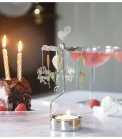 Pluto Produkter, déco de Noël Scandinave Bougeoirs Carrousels Photophore De Noël|Bougeoir Carrousel Anniversaire