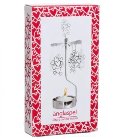 Pluto Produkter, déco de Noël Scandinave Bougeoirs Carrousels Photophore De Noël|Bougeoir Carrousel Petits Coeurs Saint-Valentin