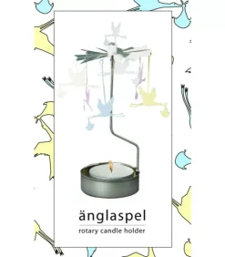 Pluto Produkter, déco de Noël Scandinave Bougeoirs Carrousels Photophore De Noël|Bougeoir Carrousel Vol De Cigognes Apportant Un Bebe