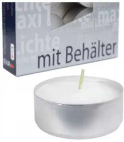 Ewa Kerzen, bougies de Noël et bougies de l'Avent Bougies Chauffe-Plats Pour Photophore De Noël|Bougie Chauffe-Plat X 4