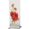 Flatyz, bougie décorative scandinave Bougies Décoratives|Bougie Décorative Fleur De Coqueliquot