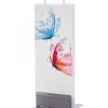 Flatyz, bougie décorative scandinave Bougies Décoratives|Bougie Décorative Papillons Bleu Et Rouge