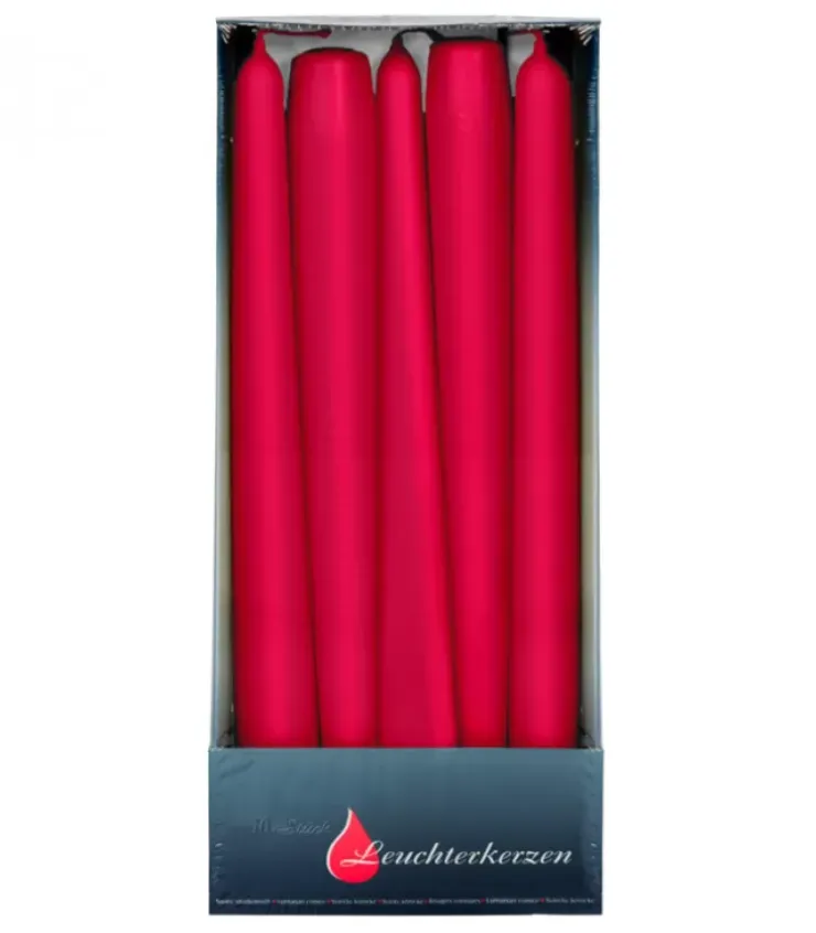 Ewa Kerzen, bougies de Noël et bougies de l'Avent Bougies Décoratives|Bougie De Chandelier 24 Cm
