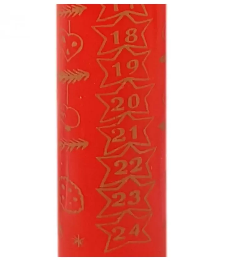 Ewa Kerzen, bougies de Noël et bougies de l'Avent Bougies De L'Avent|Bougie De L'Avent Graduee, 25 Cm