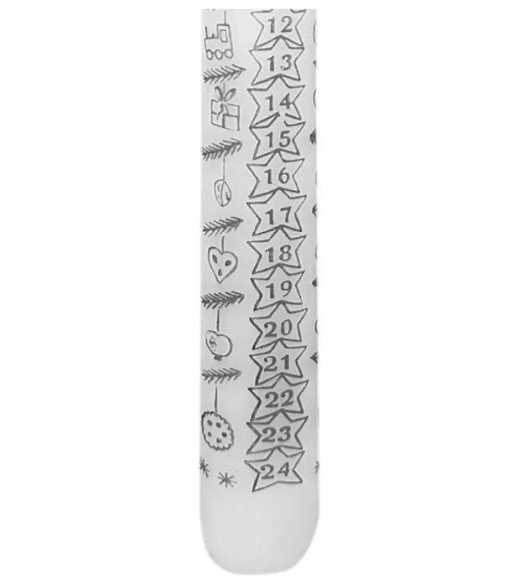 Ewa Kerzen, bougies de Noël et bougies de l'Avent Bougies De L'Avent|Bougie De L'Avent Graduee, 25 Cm