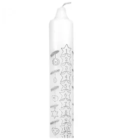 Ewa Kerzen, bougies de Noël et bougies de l'Avent Bougies De L'Avent|Bougie De L'Avent Graduee, 25 Cm