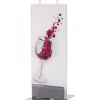 Flatyz, bougie décorative scandinave Bougies Décoratives|Bougie Design Verre De Vin Rouge