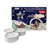 Ewa Kerzen, bougies de Noël et bougies de l'Avent Bougies Chauffe-Plats Pour Photophore De Noël|Bougies Chauffe-Plat Pour Photophore Noël