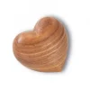 Waldfabrik, photophore en bois et étoile sapin de Noël Coeur En Bois|Coeur En Bois, 5 Cm