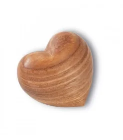 Waldfabrik, photophore en bois et étoile sapin de Noël Coeur En Bois|Coeur En Bois, 5 Cm
