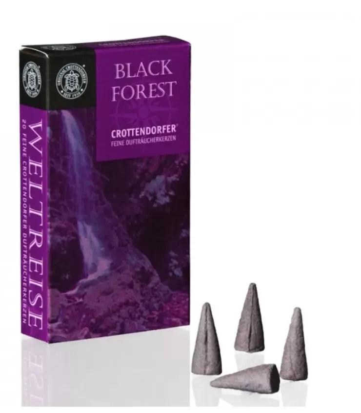Crottendorf, cones d'encens Cones D'Encens Pour Personnages Fumeurs|Cone D'Encens Senteur Foret Noire