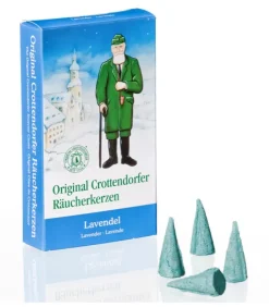 Crottendorf, cones d'encens Cones D'Encens Pour Personnages Fumeurs|Cone D'Encens Senteur Lavande