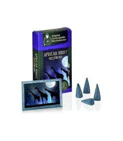 Crottendorf, cones d'encens Cones D'Encens Pour Personnages Fumeurs|Cone D'Encens Senteur Nuit Africaine
