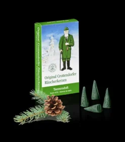 Crottendorf, cones d'encens Cones D'Encens Pour Personnages Fumeurs|Cone D'Encens Senteur Sapin