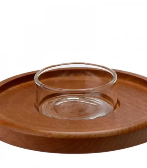 Schalling, crèche moderne Coupelle En Verre De Rechange|Coupelle En Verre Transparent De Rechange Pour Photophores Et Bougeoirs