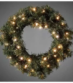 Konstsmide, guirlandes lumineuses de Noël Guirlande Lumineuse Extérieur|Couronne De Noël Lumineuse Sapin, 45 Cm