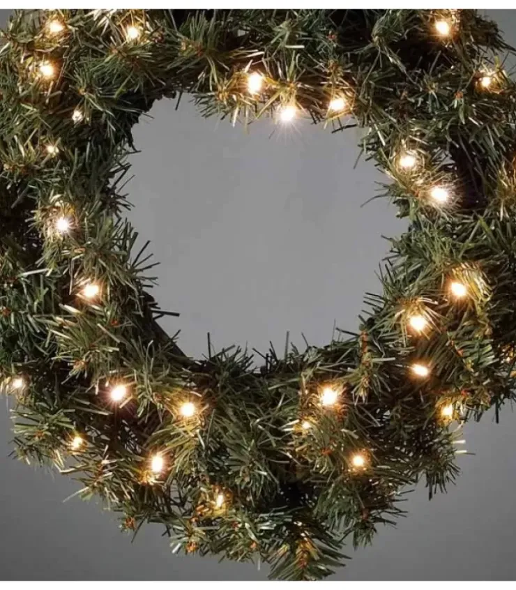 Konstsmide, guirlandes lumineuses de Noël Guirlande Lumineuse Extérieur|Couronne De Noël Lumineuse Sapin, 45 Cm