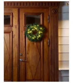 Konstsmide, guirlandes lumineuses de Noël Guirlande Lumineuse Extérieur|Couronne De Noël Lumineuse Sapin, 45 Cm