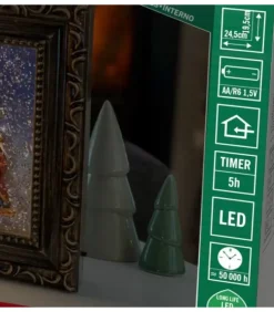 Konstsmide, guirlandes lumineuses de Noël Crèche De Noël Lumineuse|Crèche De Noël Lumineuse, Effet Neige