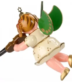 Hubrig, figurines pour enfant Déco Sapin De Noël Vintage|Déco Sapin De Noël, Ange Avec Un Violon