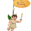 Hubrig, figurines pour enfant Déco Sapin De Noël Vintage|Déco Sapin De Noël, Ange Avec Une Bougie
