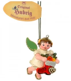 Hubrig, figurines pour enfant Déco Sapin De Noël Vintage|Déco Sapin De Noël, Ange Et Botte Rouge