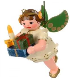 Hubrig, figurines pour enfant Déco Sapin De Noël Vintage|Déco Sapin De Noël, Ange Et Paquets Cadeaux