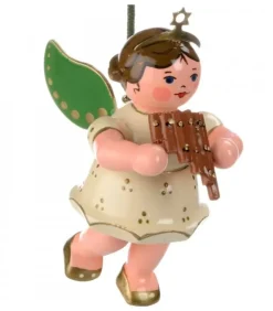 Hubrig, figurines pour enfant Déco Sapin De Noël Vintage|Déco Sapin De Noël, Ange Et Flute De Pan
