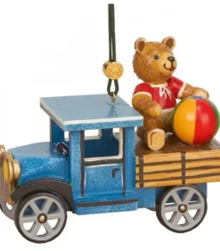 Hubrig, figurines pour enfant Déco Sapin De Noël Vintage|Déco Sapin Vintage, Ourson Et Camion