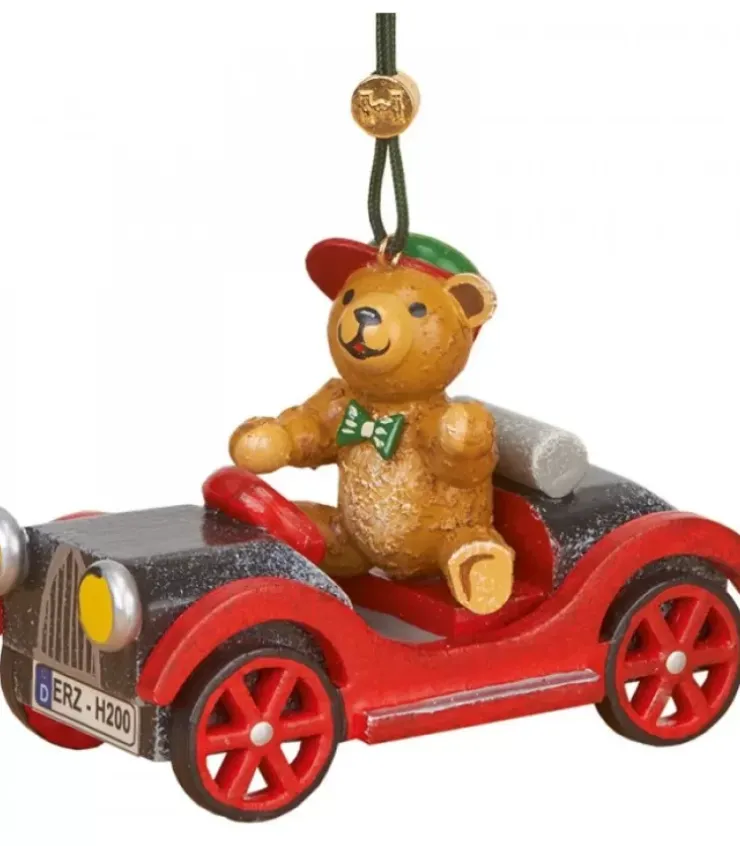Hubrig, figurines pour enfant Déco Sapin De Noël Vintage|Déco Sapin Vintage, Ourson Et Auto