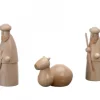 Schalling, crèche moderne Personnages De Crèche De Noël|Décoration Pour Crèche De Noël, Caravane, 6 Cm