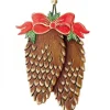 Hubrig, figurines pour enfant Déco Sapin De Noël Vintage|Décorations Sapin De Noël A Suspendre, Pommes De Pin
