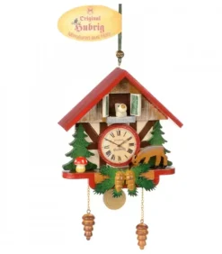 Hubrig, figurines pour enfant Déco Sapin De Noël Vintage|Décorations Sapin De Noël A Suspendre, Coucou De La Foret Noire