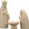 Schalling, crèche moderne Personnages De Crèche De Noël|Enfant Jesus, Marie Et Joseph, 12 Cm