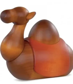 Köhler, Père Noël en bois Personnages De Crèche De Noël|Figurine De Crèche De Noël, Le Dromadaire, 12 Cm