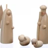 Schalling, crèche moderne Personnages De Crèche De Noël|Figurine Pour Crèche De Noël, L'Ange Et Le Berger, 6 Cm