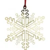 Pluto Produkter, déco de Noël Scandinave Déco De Noël Scandinave|Flocon De Neige Design En Metal Dore A Accrocher