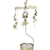 Pluto Produkter, déco de Noël Scandinave Bougeoirs Carrousels Photophore De Noël|Grand Bougeoir Carrousel Nuit Etoilee, 28 Cm