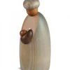 Köhler, Père Noël en bois Personnages De Crèche De Noël|Grand Personnage De Crèche De Noël, Le Bedouin, 17 Cm